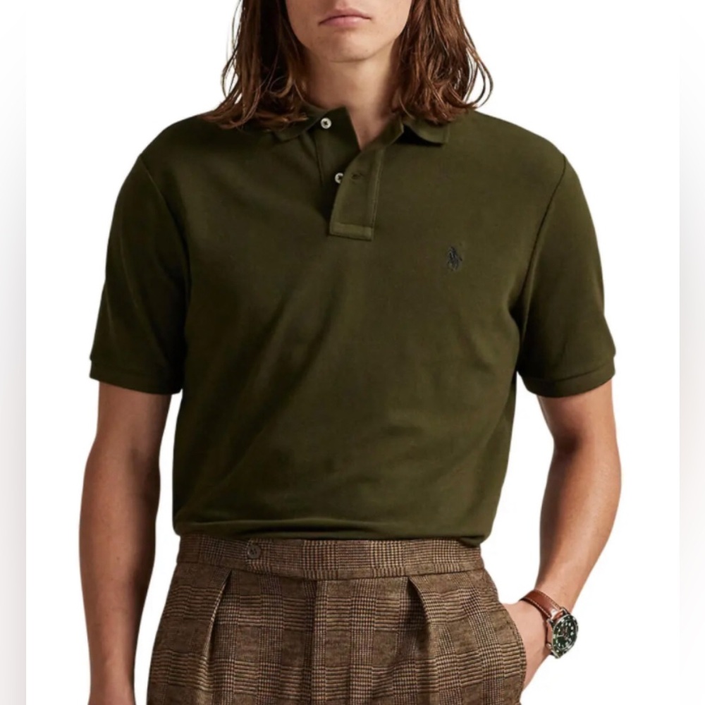 Polo Ralph Lauren Classic Fit Cotton Piqué Polo EUC XL Green Great Condition